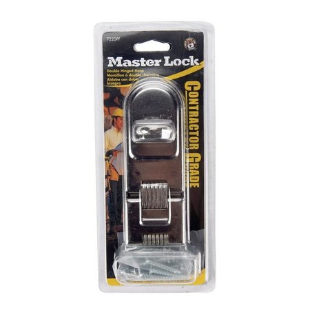 MASTER LOCK Hasp Safety Steel Dbl 7-3/4In 722D
